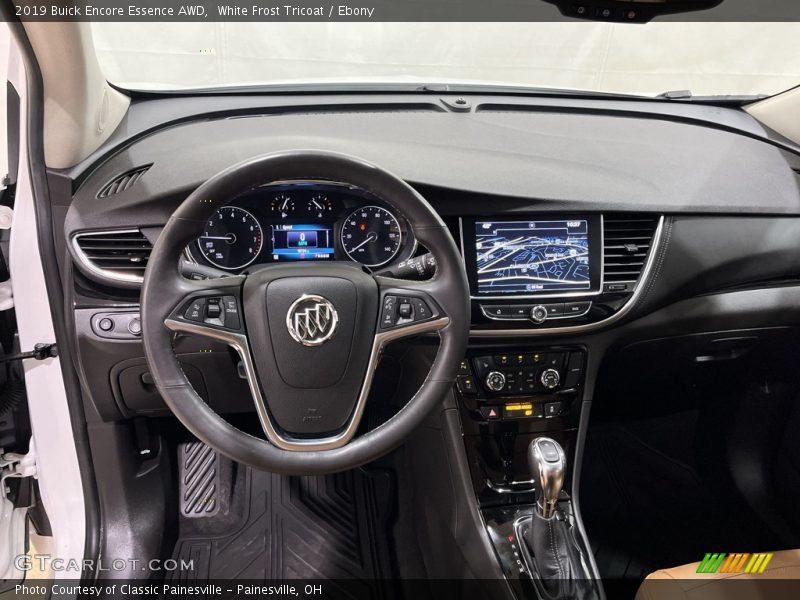 White Frost Tricoat / Ebony 2019 Buick Encore Essence AWD