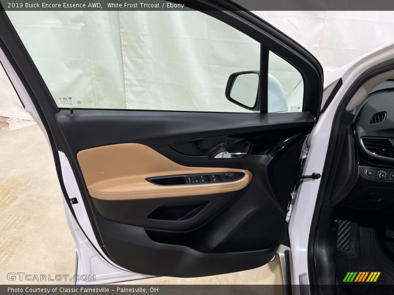 White Frost Tricoat / Ebony 2019 Buick Encore Essence AWD