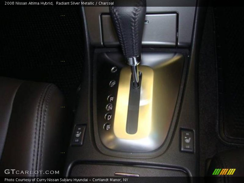 Radiant Silver Metallic / Charcoal 2008 Nissan Altima Hybrid