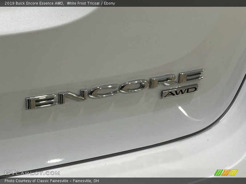 White Frost Tricoat / Ebony 2019 Buick Encore Essence AWD