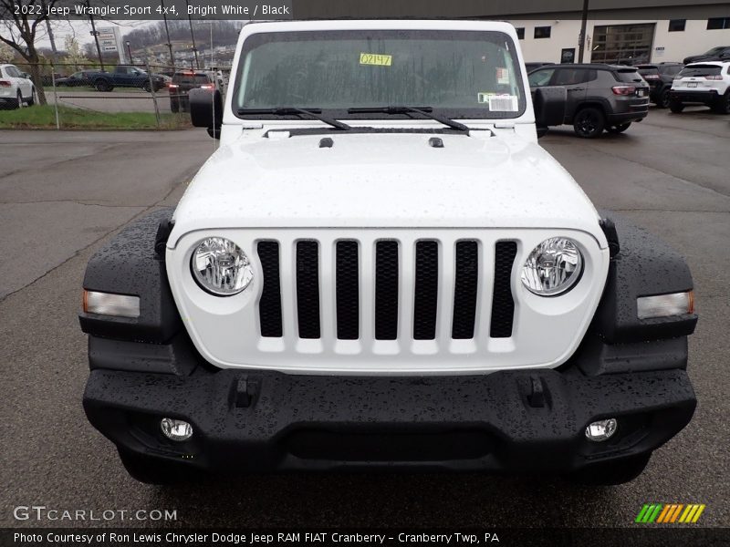 Bright White / Black 2022 Jeep Wrangler Sport 4x4