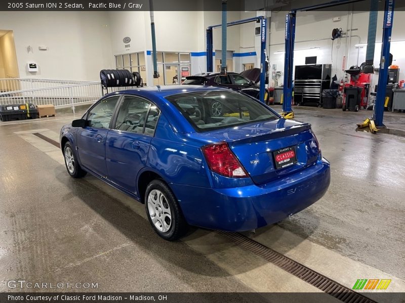 Pacific Blue / Gray 2005 Saturn ION 2 Sedan