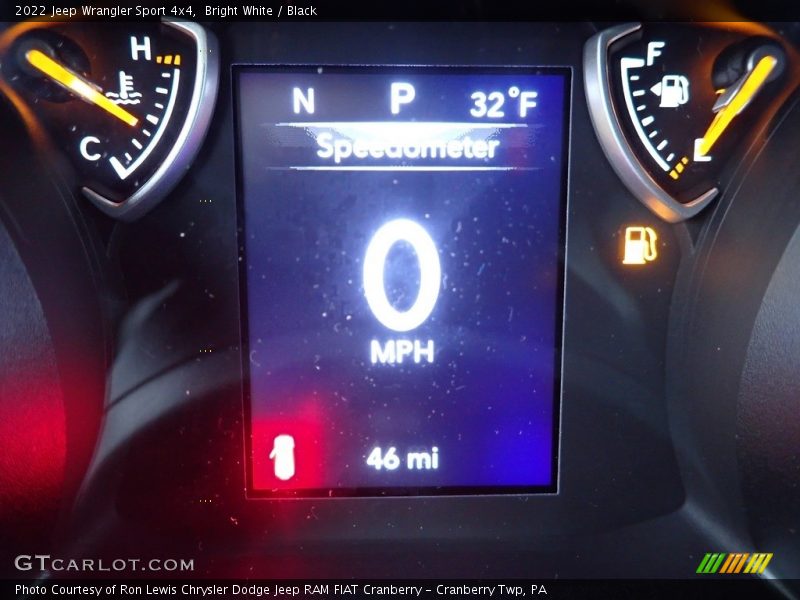 Bright White / Black 2022 Jeep Wrangler Sport 4x4