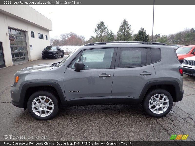 Sting-Gray / Black 2022 Jeep Renegade Latitude 4x4