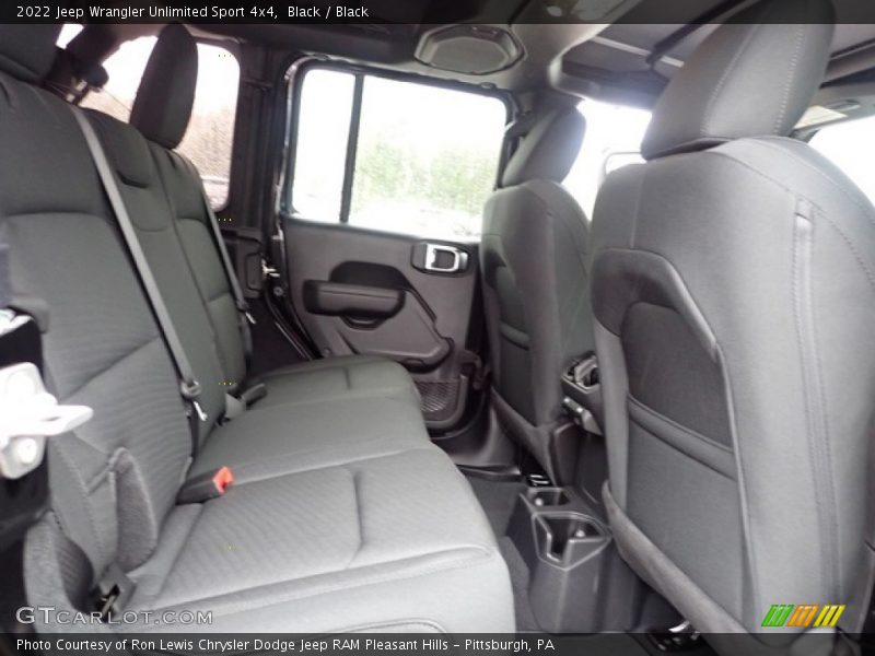 Black / Black 2022 Jeep Wrangler Unlimited Sport 4x4