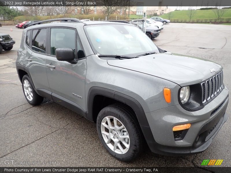 Sting-Gray / Black 2022 Jeep Renegade Latitude 4x4