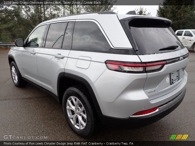 Silver Zynith / Global Black 2022 Jeep Grand Cherokee Limited 4x4