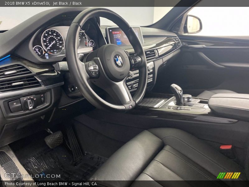 Jet Black / Black 2018 BMW X5 xDrive50i