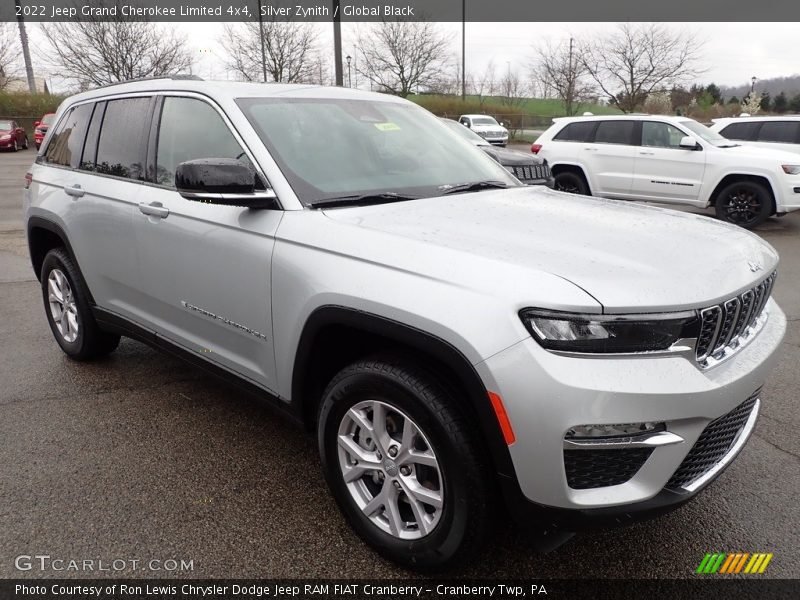 Silver Zynith / Global Black 2022 Jeep Grand Cherokee Limited 4x4