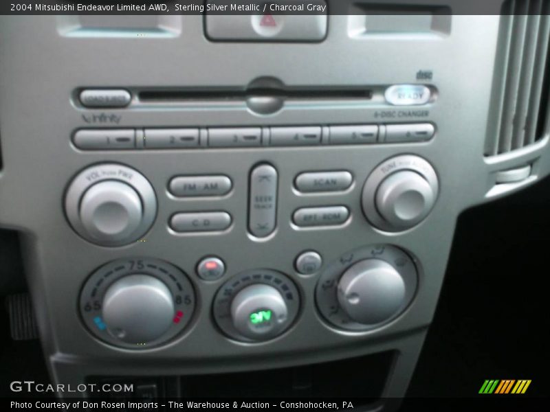 Sterling Silver Metallic / Charcoal Gray 2004 Mitsubishi Endeavor Limited AWD