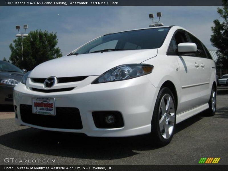 Whitewater Pearl Mica / Black 2007 Mazda MAZDA5 Grand Touring