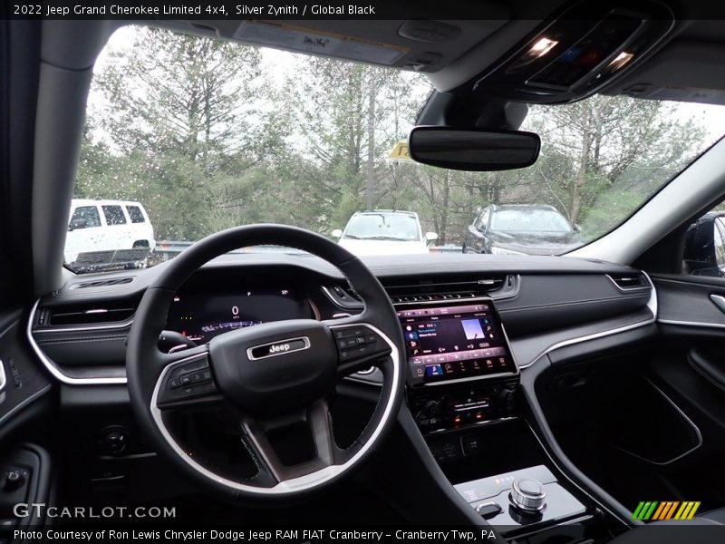 Silver Zynith / Global Black 2022 Jeep Grand Cherokee Limited 4x4