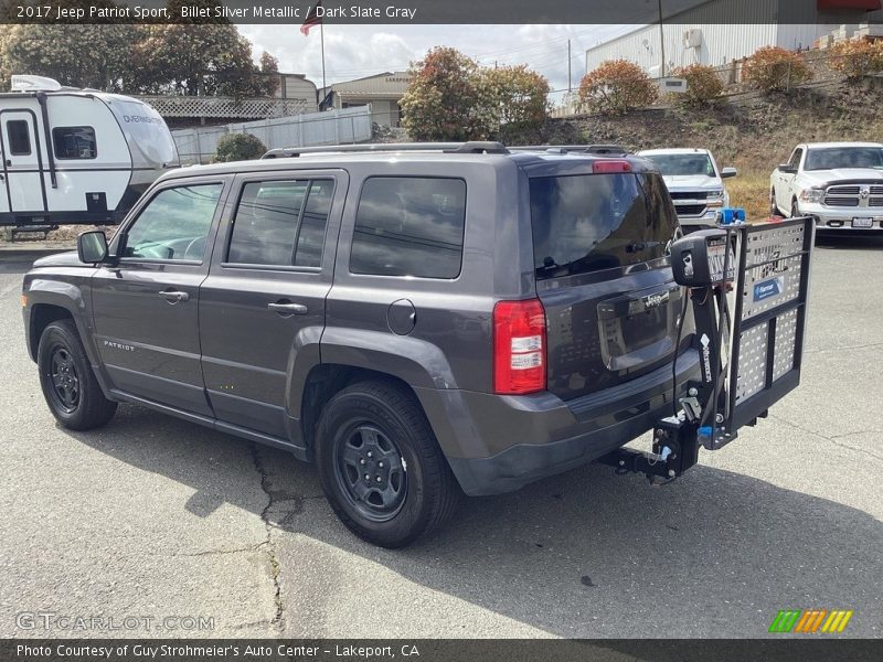 Billet Silver Metallic / Dark Slate Gray 2017 Jeep Patriot Sport