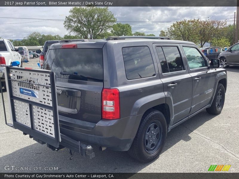 Billet Silver Metallic / Dark Slate Gray 2017 Jeep Patriot Sport