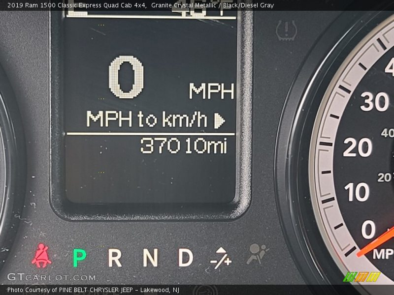 Granite Crystal Metallic / Black/Diesel Gray 2019 Ram 1500 Classic Express Quad Cab 4x4