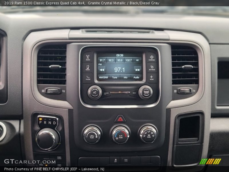 Granite Crystal Metallic / Black/Diesel Gray 2019 Ram 1500 Classic Express Quad Cab 4x4