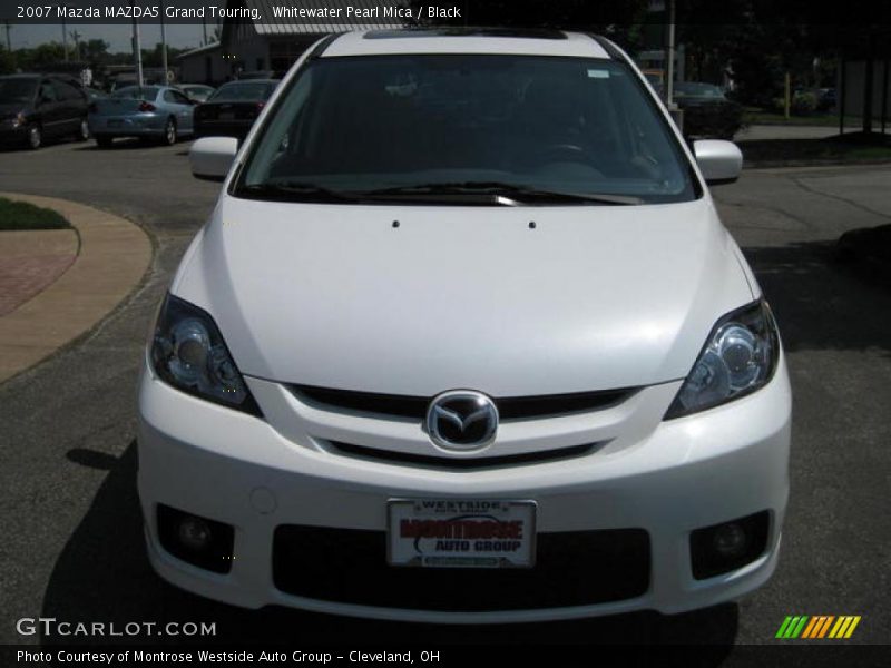 Whitewater Pearl Mica / Black 2007 Mazda MAZDA5 Grand Touring