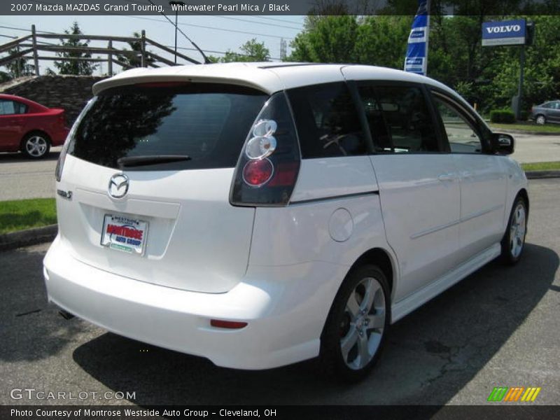 Whitewater Pearl Mica / Black 2007 Mazda MAZDA5 Grand Touring