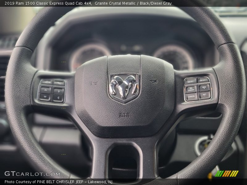Granite Crystal Metallic / Black/Diesel Gray 2019 Ram 1500 Classic Express Quad Cab 4x4