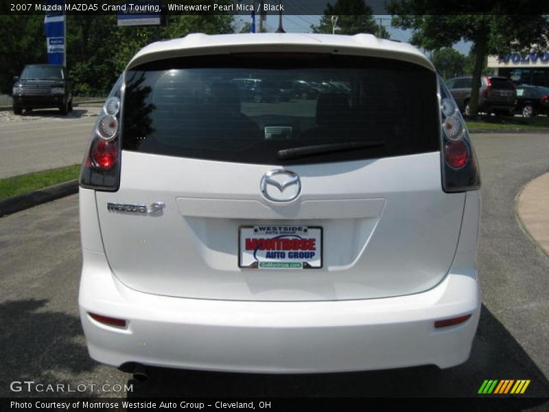 Whitewater Pearl Mica / Black 2007 Mazda MAZDA5 Grand Touring