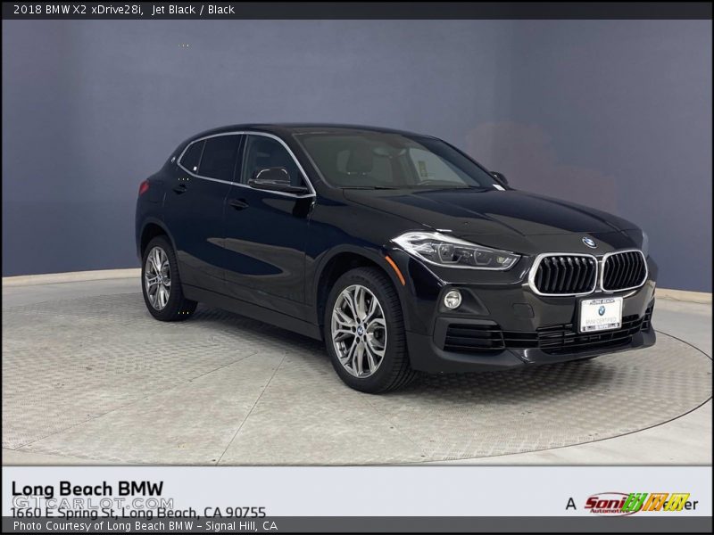 Jet Black / Black 2018 BMW X2 xDrive28i