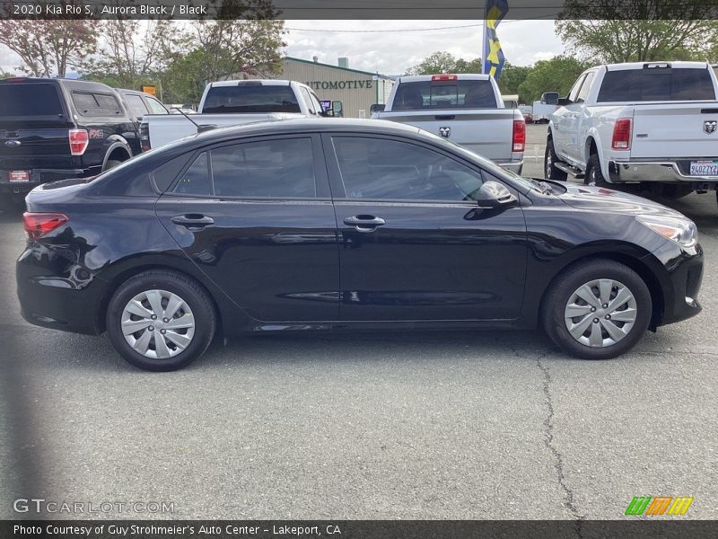 Aurora Black / Black 2020 Kia Rio S