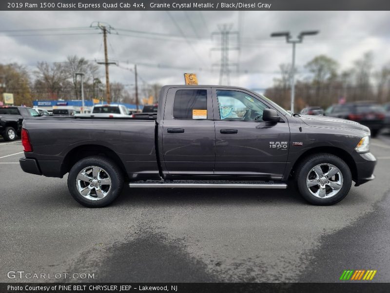 Granite Crystal Metallic / Black/Diesel Gray 2019 Ram 1500 Classic Express Quad Cab 4x4