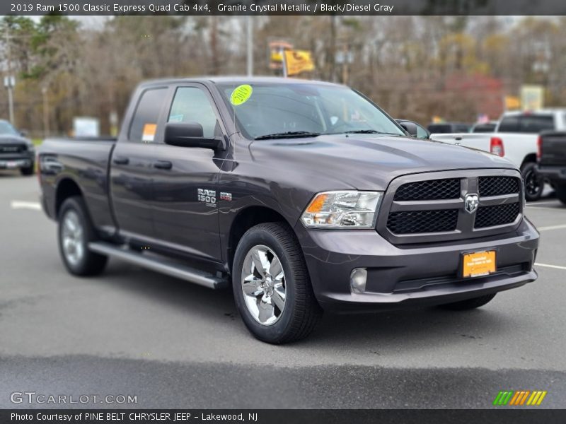 Granite Crystal Metallic / Black/Diesel Gray 2019 Ram 1500 Classic Express Quad Cab 4x4