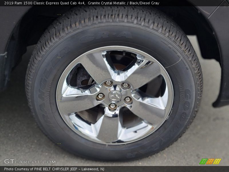 Granite Crystal Metallic / Black/Diesel Gray 2019 Ram 1500 Classic Express Quad Cab 4x4
