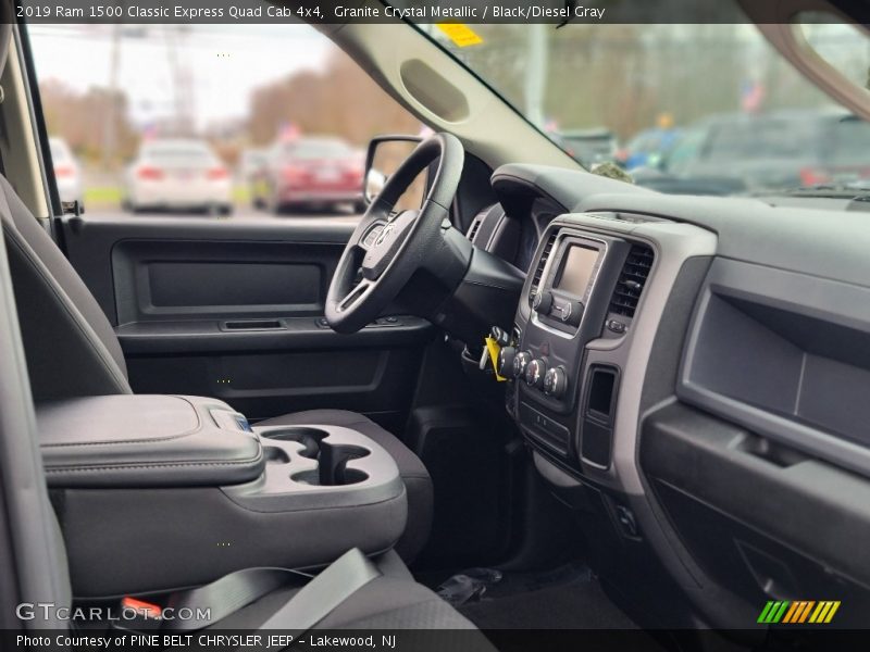 Granite Crystal Metallic / Black/Diesel Gray 2019 Ram 1500 Classic Express Quad Cab 4x4