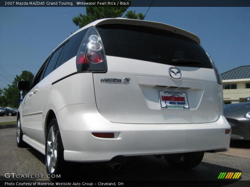 Whitewater Pearl Mica / Black 2007 Mazda MAZDA5 Grand Touring