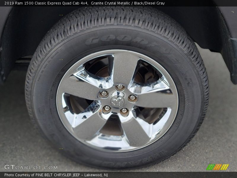 Granite Crystal Metallic / Black/Diesel Gray 2019 Ram 1500 Classic Express Quad Cab 4x4