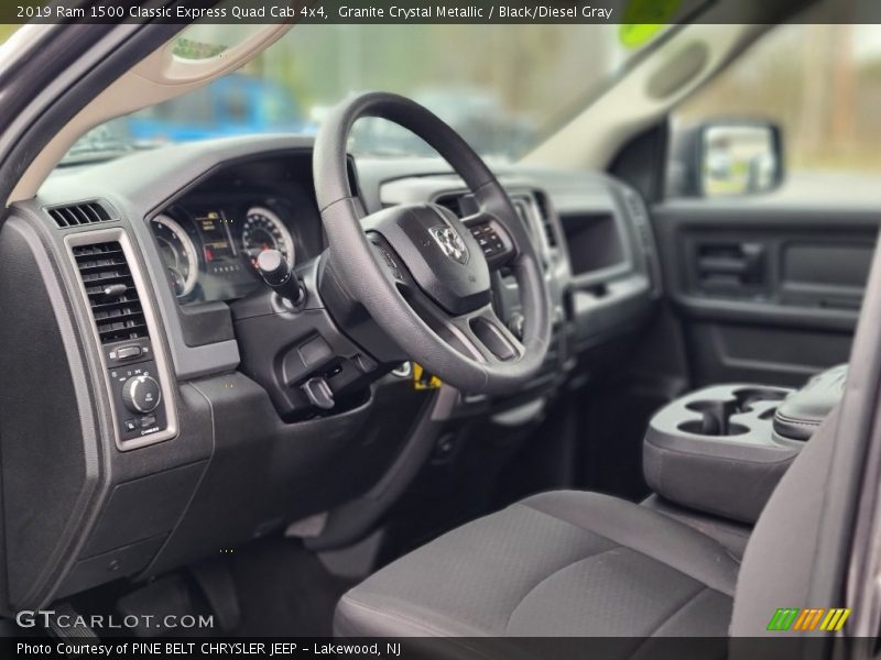 Granite Crystal Metallic / Black/Diesel Gray 2019 Ram 1500 Classic Express Quad Cab 4x4