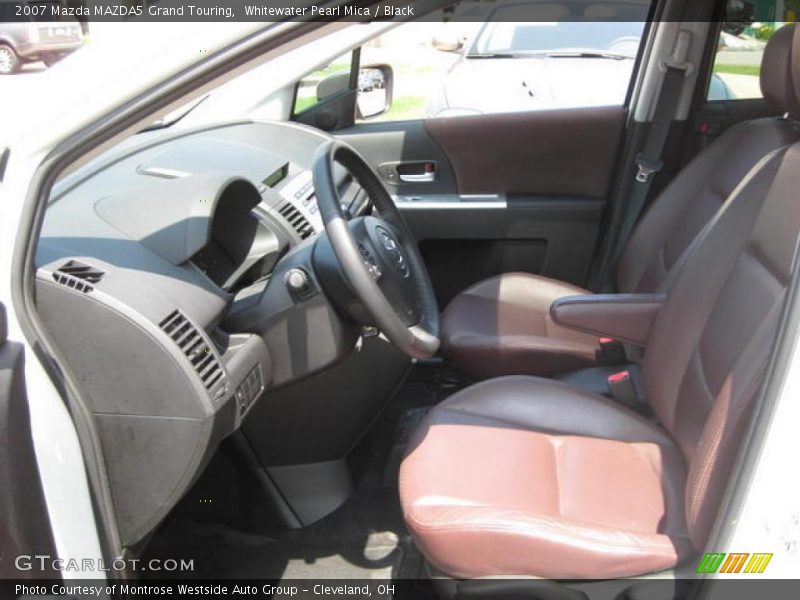 Whitewater Pearl Mica / Black 2007 Mazda MAZDA5 Grand Touring