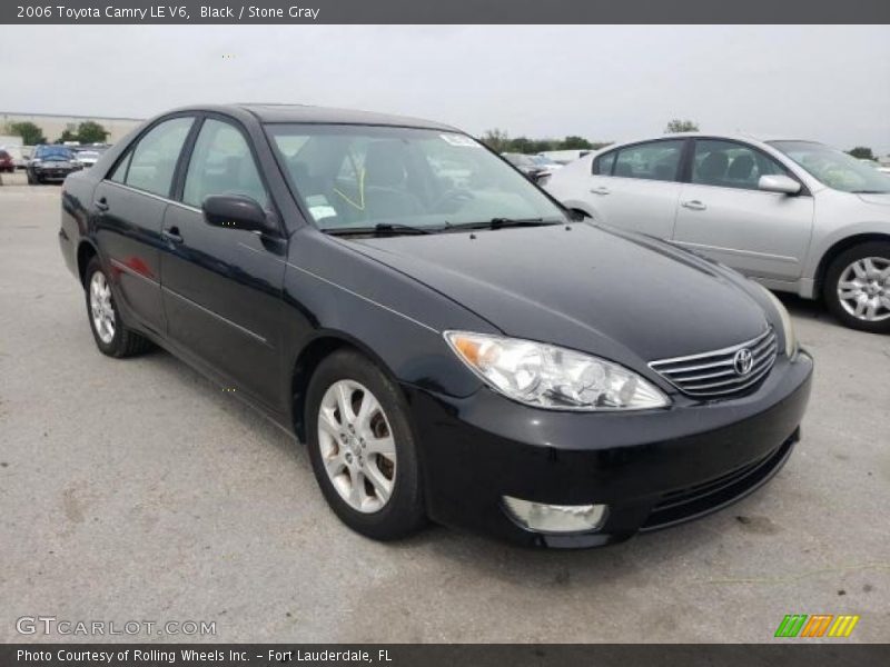 Black / Stone Gray 2006 Toyota Camry LE V6