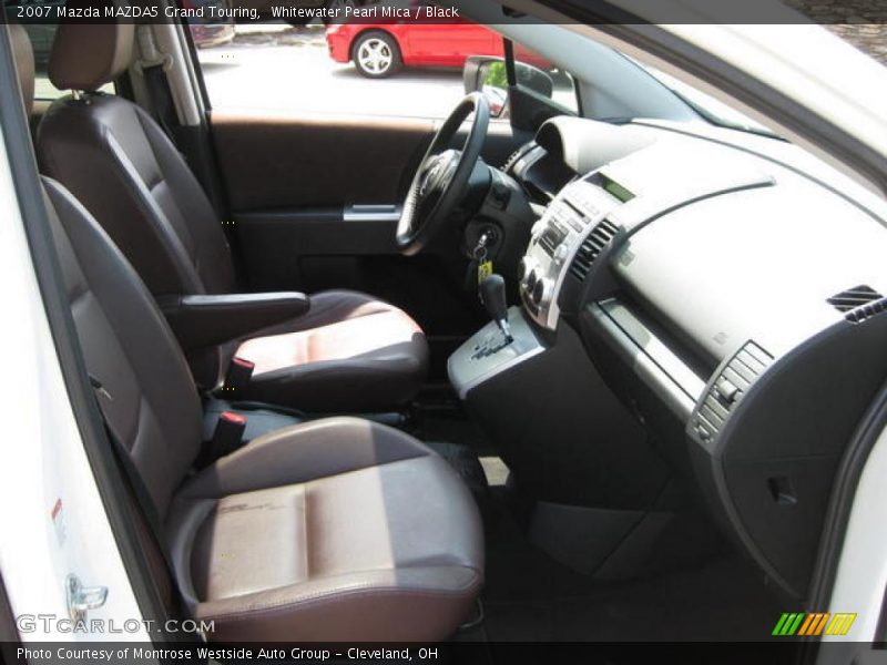 Whitewater Pearl Mica / Black 2007 Mazda MAZDA5 Grand Touring