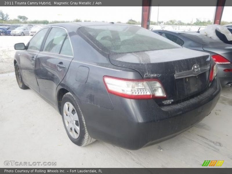 Magnetic Gray Metallic / Ash 2011 Toyota Camry Hybrid
