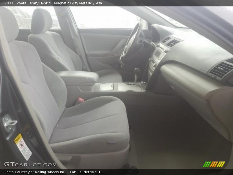 Magnetic Gray Metallic / Ash 2011 Toyota Camry Hybrid