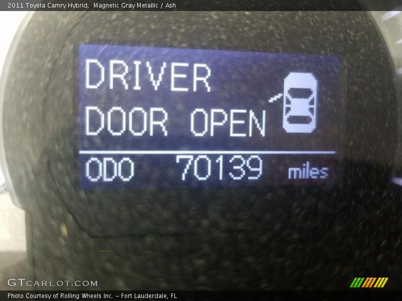 Magnetic Gray Metallic / Ash 2011 Toyota Camry Hybrid