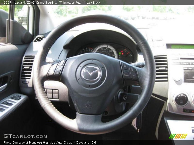 Whitewater Pearl Mica / Black 2007 Mazda MAZDA5 Grand Touring