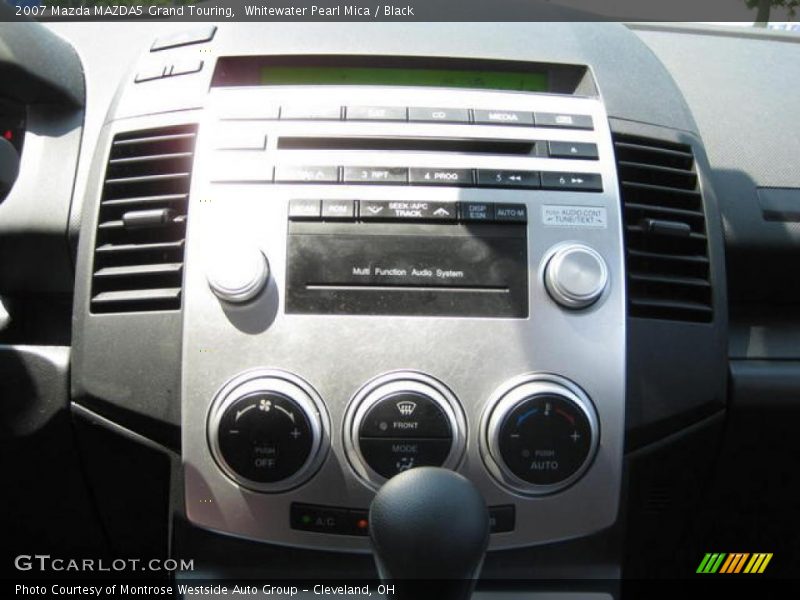Whitewater Pearl Mica / Black 2007 Mazda MAZDA5 Grand Touring