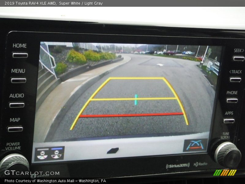 Super White / Light Gray 2019 Toyota RAV4 XLE AWD