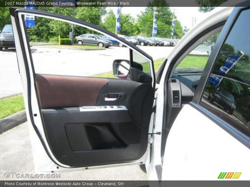 Whitewater Pearl Mica / Black 2007 Mazda MAZDA5 Grand Touring