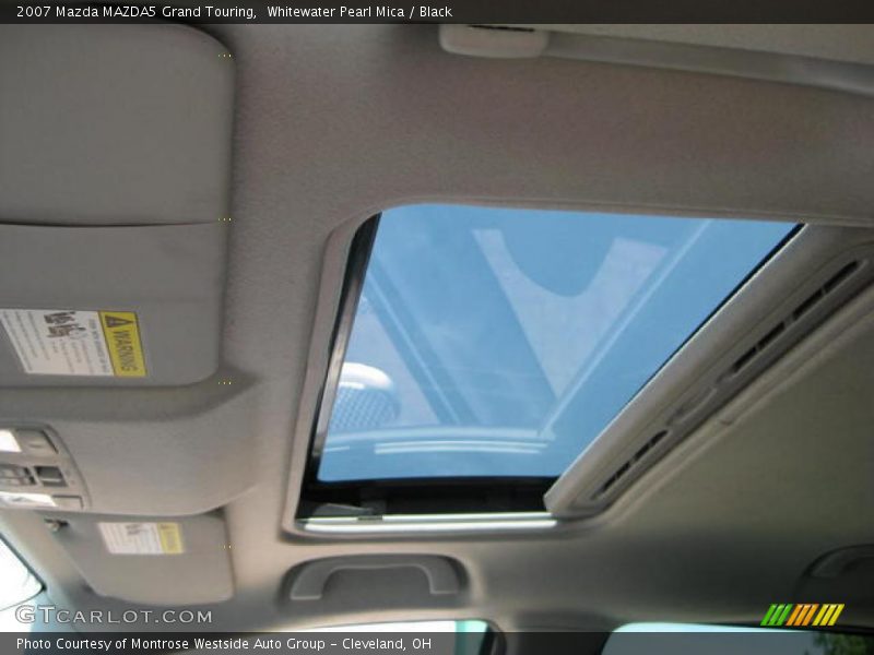 Whitewater Pearl Mica / Black 2007 Mazda MAZDA5 Grand Touring
