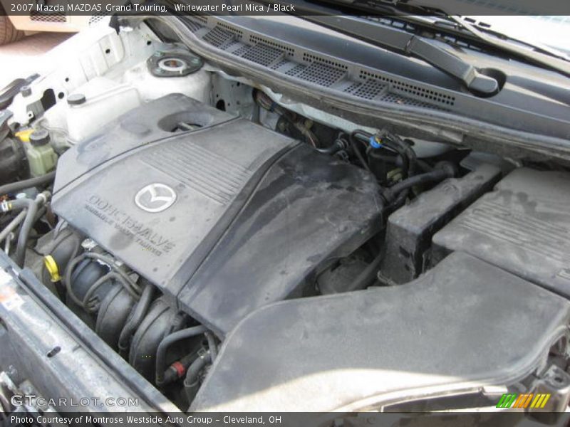 Whitewater Pearl Mica / Black 2007 Mazda MAZDA5 Grand Touring