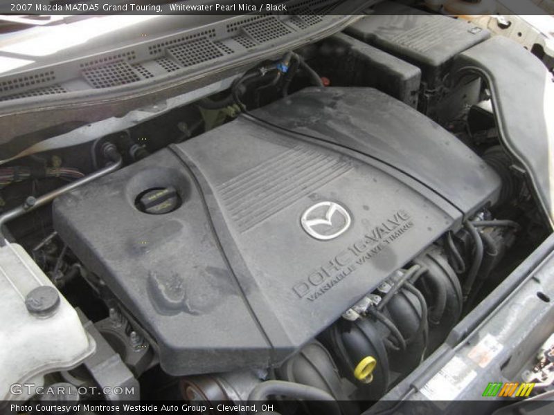 Whitewater Pearl Mica / Black 2007 Mazda MAZDA5 Grand Touring
