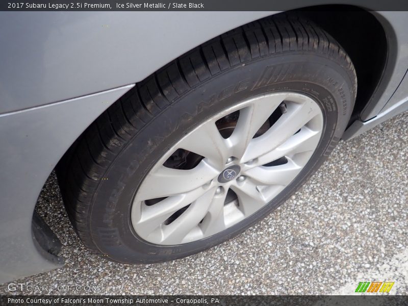 Ice Silver Metallic / Slate Black 2017 Subaru Legacy 2.5i Premium