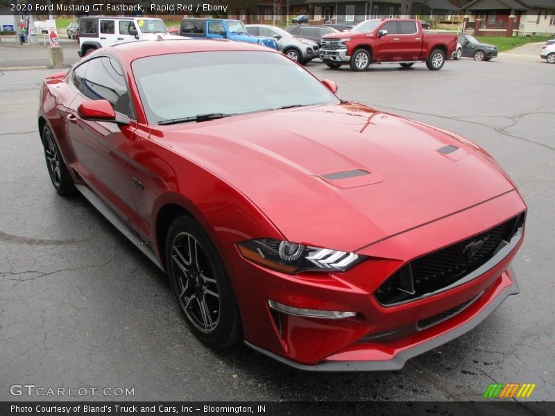 Rapid Red / Ebony 2020 Ford Mustang GT Fastback