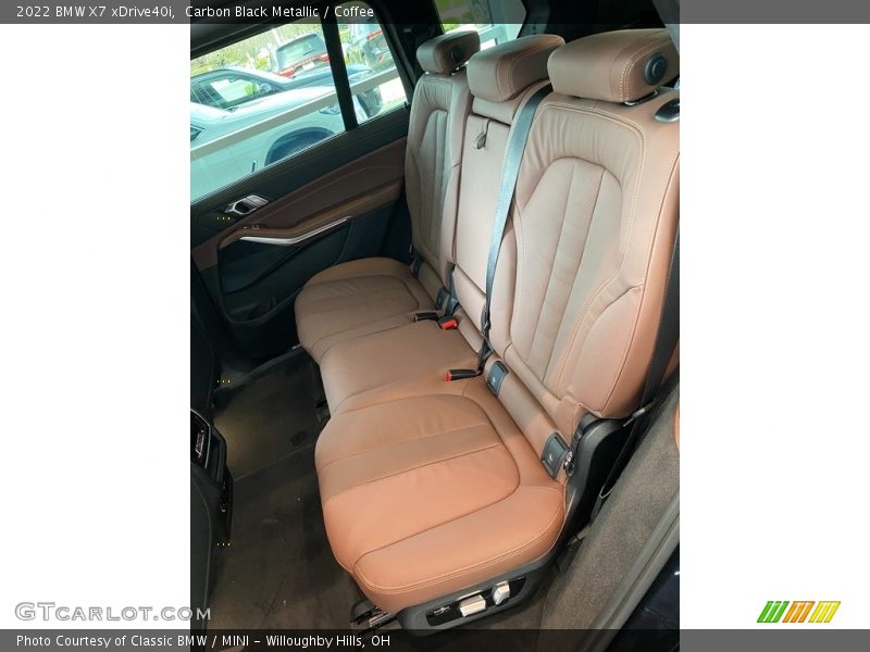 Rear Seat of 2022 X7 xDrive40i