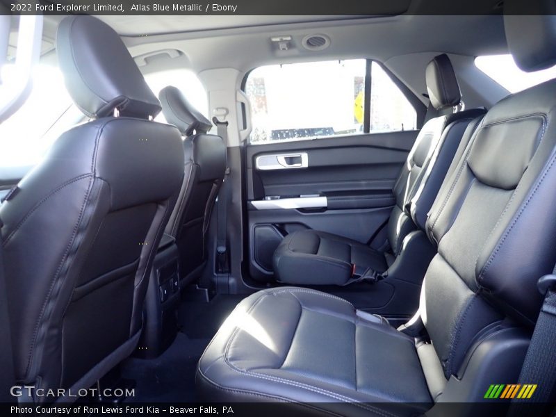 Rear Seat of 2022 Explorer Limited